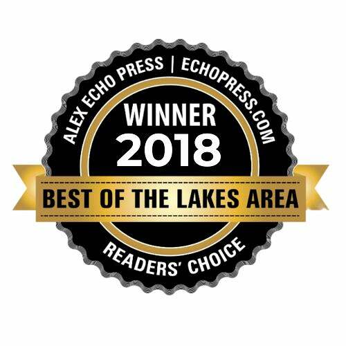 Seal of excellence: awarded 'best of the lakes area - readers' choice 2018' by alex echo press.